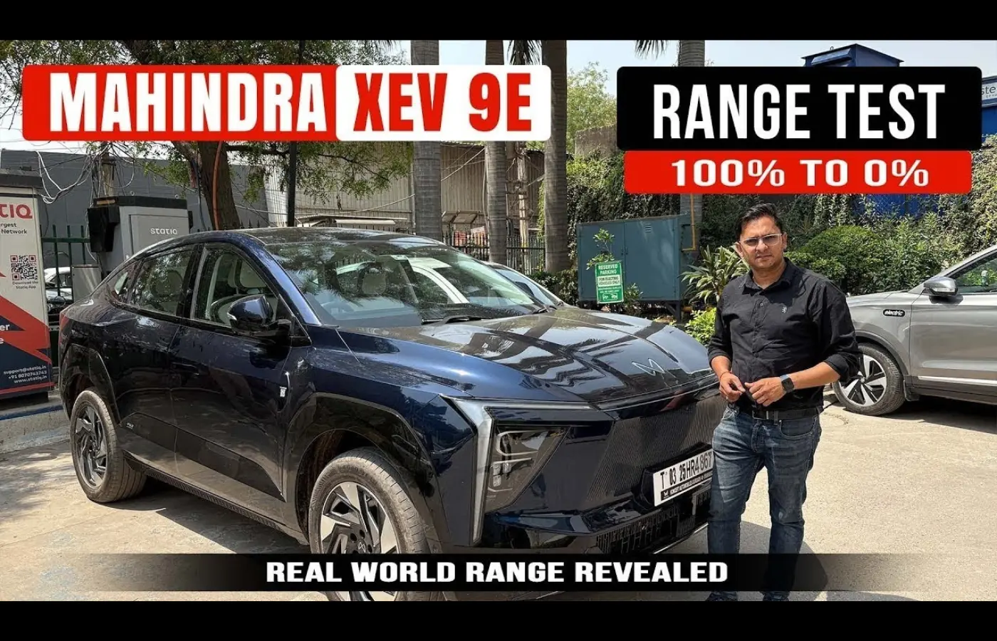 Mahindra XEV 9E range test